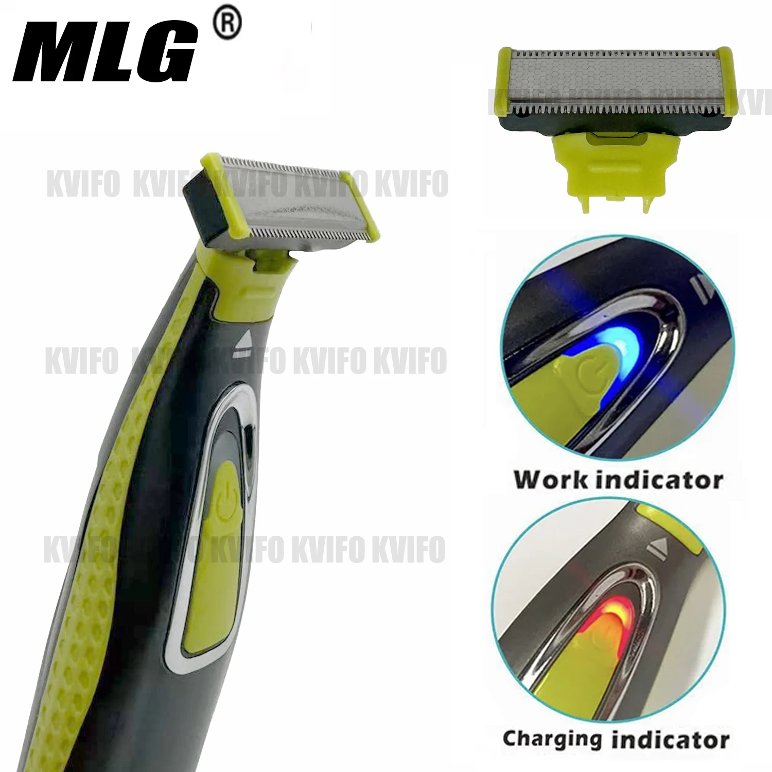 

MLG Electric Shaver For Men and Women Portable Full Body Trimmer USB T Shaped Blade Razor For Beard Armpit For Washable