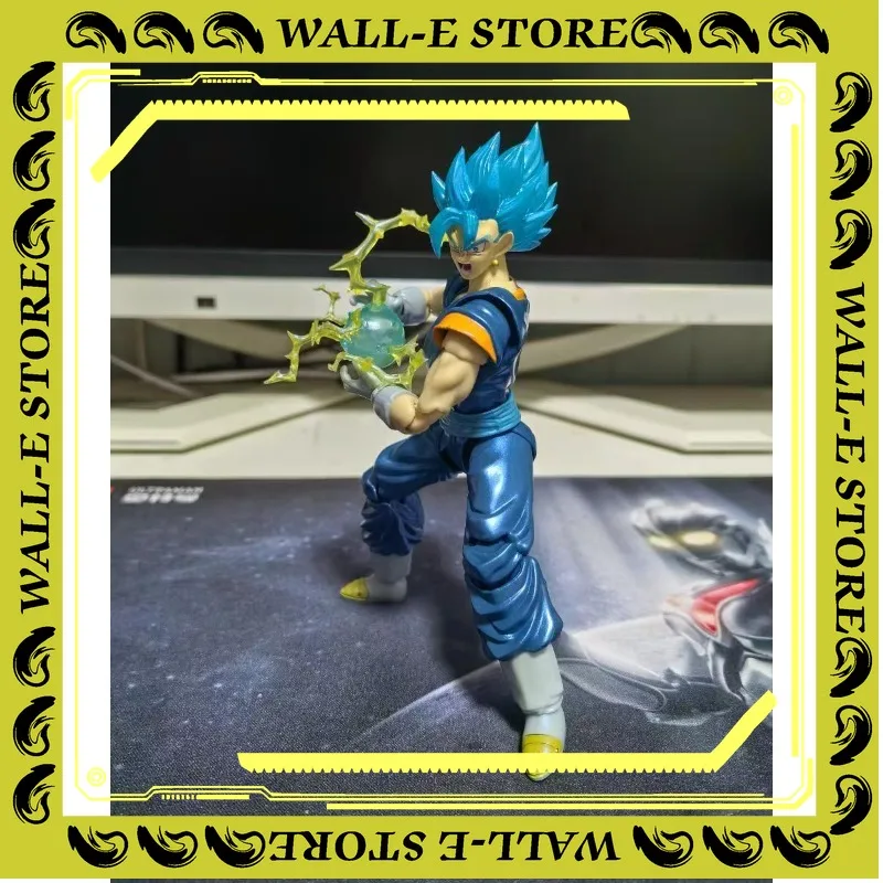 

In stock Demoniacal Fit Dragon Ball SHF Super Saiyan God Vegito Anime Action Figure Model Toys Gifts Collection