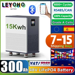 LiFePO4 3.2V 310Ah 105Ah Batteria di Grado A 6000+ Ciclo Libero Barretta Reale 330Ah Per Il FAI DA TE 12V 24V 48V Batteria Al Litio NO TAX