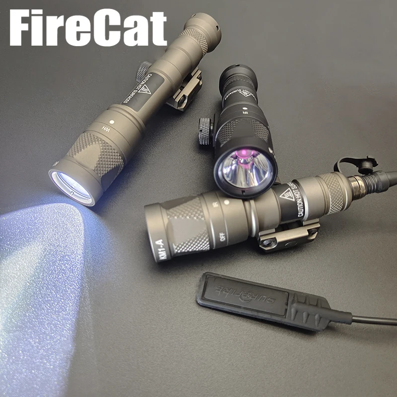 Tactical Scout Light M300V M600V IR Light & White LED Light Airsoft Flashlight m300 M600 Scout light Fit Weapon lamp 20mm Rail