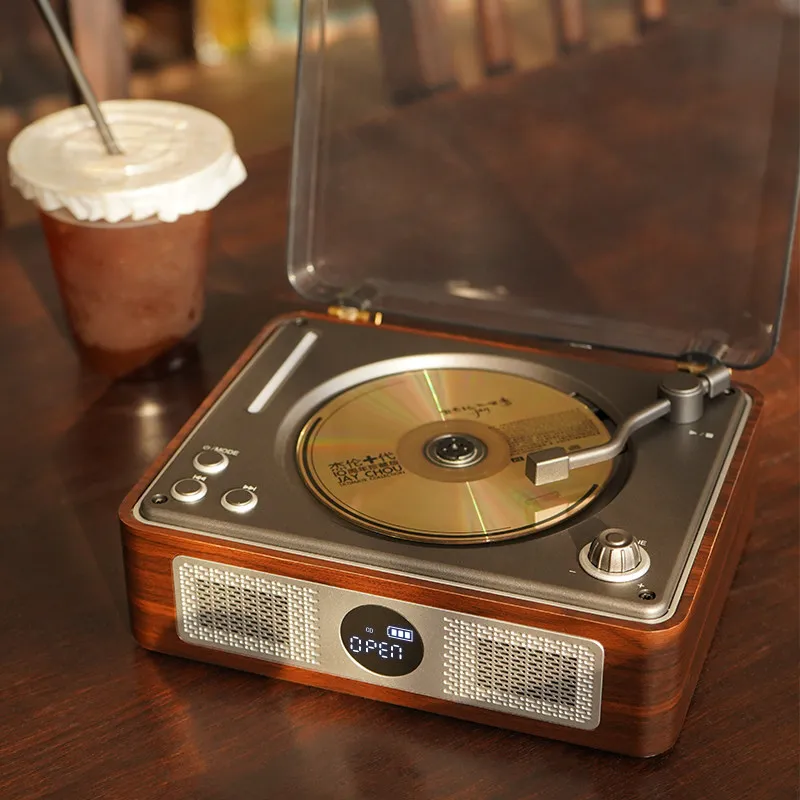 A11 Retro CD Player Album Disc Player Bluetooth Speaker Portable Audio