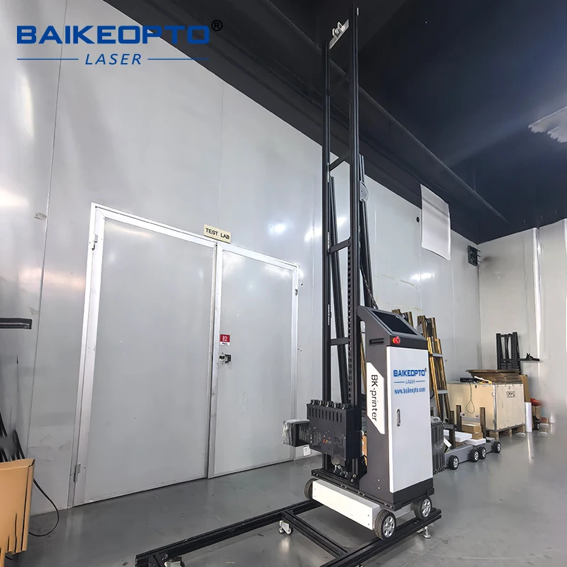 Cost-Effective Vertical UV Wall Printing Machine with Ultrasonic Sensor for Indoor & Outdoor Mural Art and Home Decoration