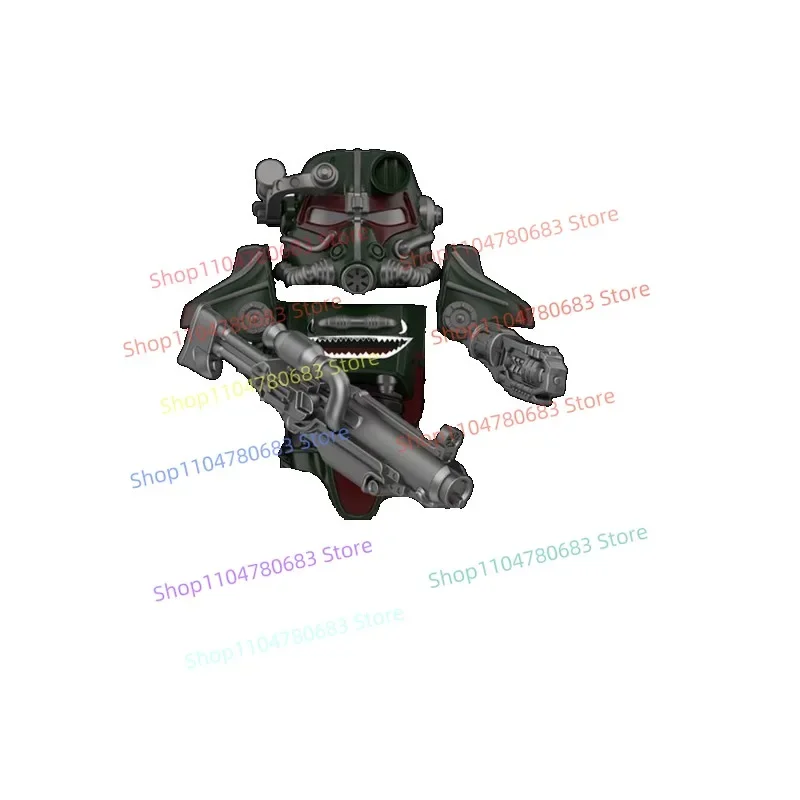 MOC عمل صغير الشكل اللبنات WM2924 WM2928 WM2930 المحارب الجمعية نموذج عرض أنيمي الكرتون اكسسوارات لعبة هدية