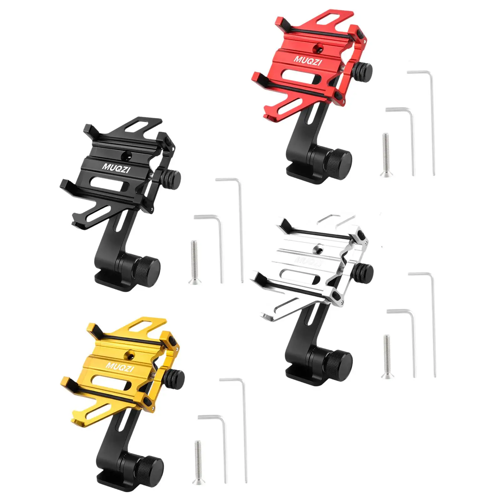 

Bike Phone Mount, Bicycle Phone Holder,, Cellphone Bracket, Rotatable Aluminum