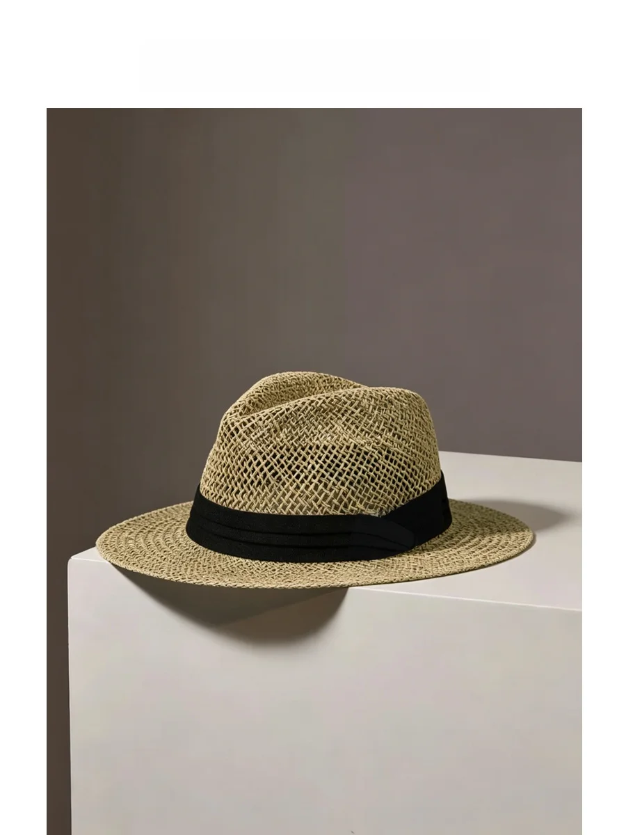 chapeau-de-pecheur-classique-fetsbuy-en-paille-panama-tisse-respirant-a-bord-plat-unisexe-reglable-printemps-ete