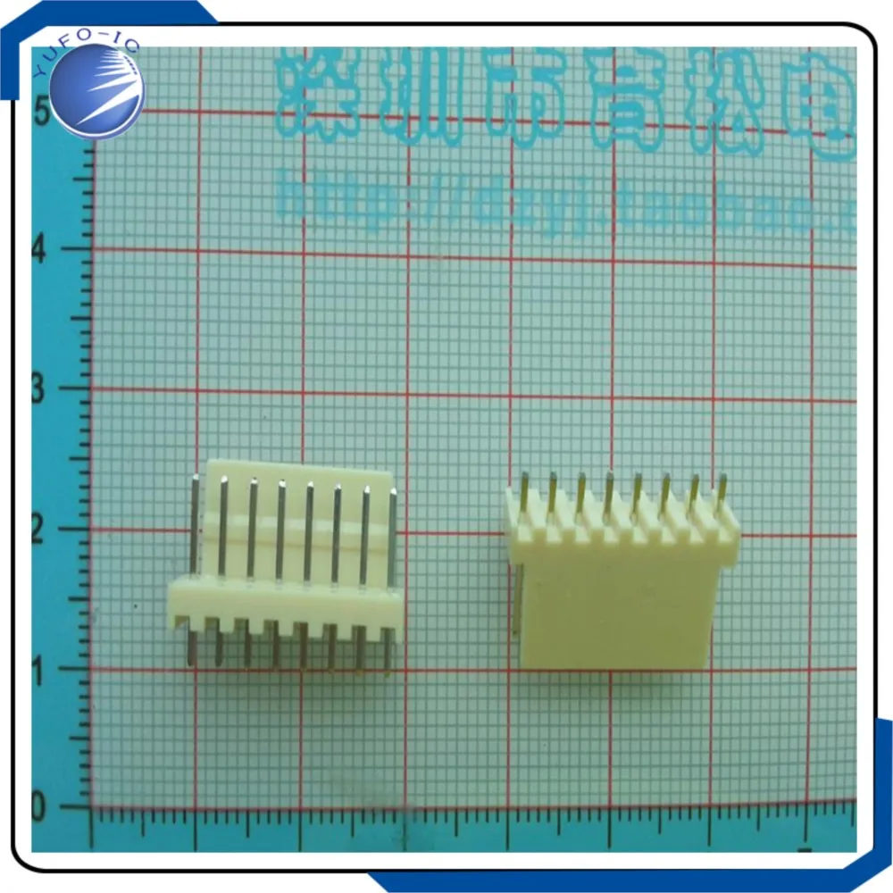 10PCS/LOT 8PIN KF2510 Straight pin socket plug type connector KF2510-8P spacing of 2.54MM terminal