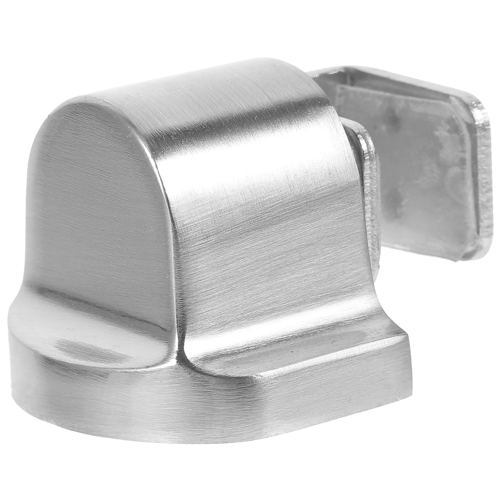 

Door Sliding Anti-slip Device White Buttons Shower Guide Limiter Lock Aluminum Alloy