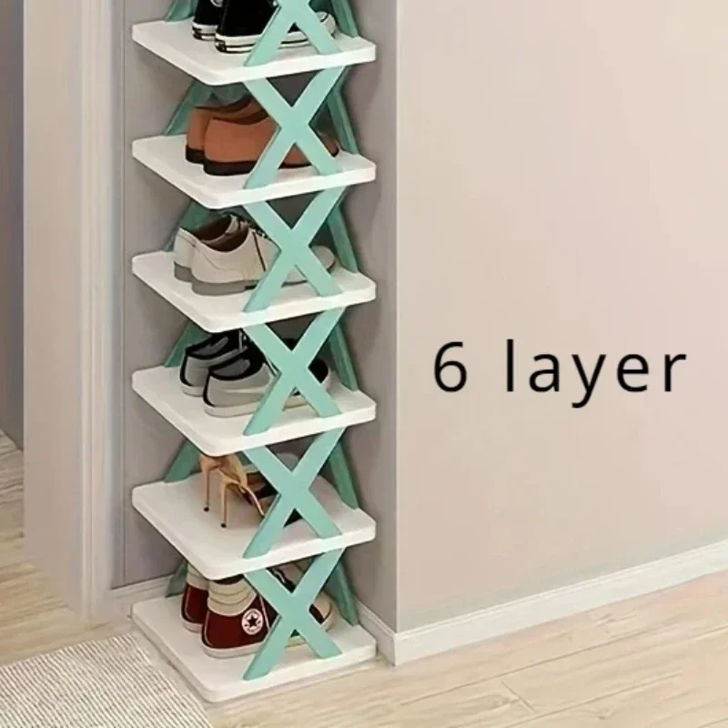 Shoes Racks Storage Organizer Detachable Shoe Racks Saves Family Household Rack Multi Layer Simple Shoes Shelf Color Cabinet