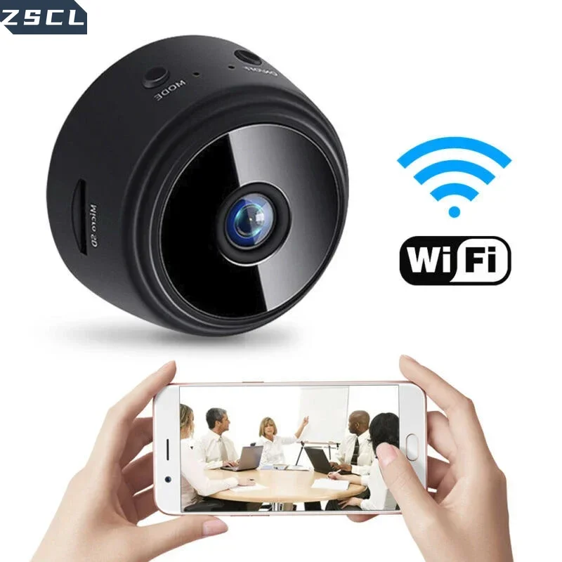 A9 WiFi Mini Camera Wireless Video Recorder Voice Recorder Security Monitoring Camera Smart Home For Infants And Pets