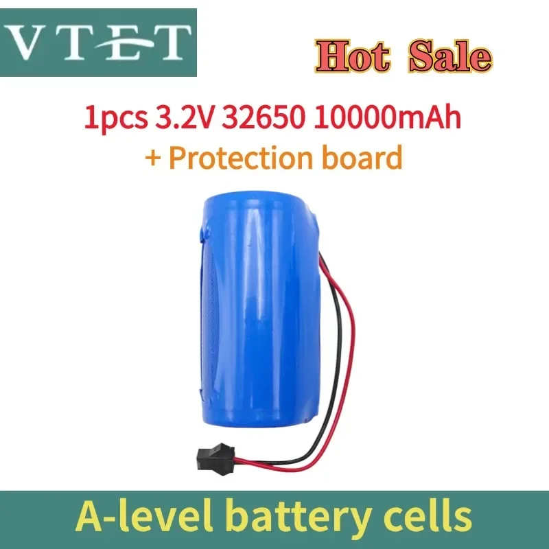 2024 VTET New Solar Lamp Battery 3.2V Large Capacity Lithium Battery Solar Street Lamp Floodlight Battery With Protection Panel