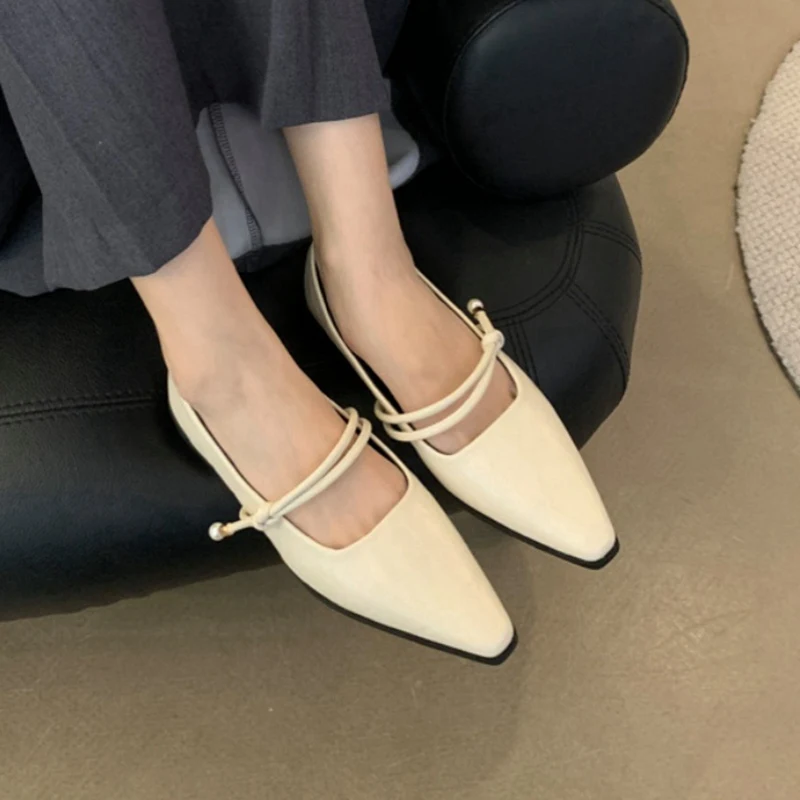 New Elegant Ballet Shoes Woman Classic Pointed Toe Female Ballerina Flats Ladies Soft Loafer Comfortable Flat Shoes Ladies Shoes