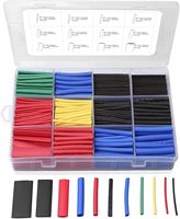 560PCS Heat Shrink Tubing 2:1, Eventronic Electrical Wire Cable Wrap Assortment Electric Insulation Heat Shrink Tube Kit in box