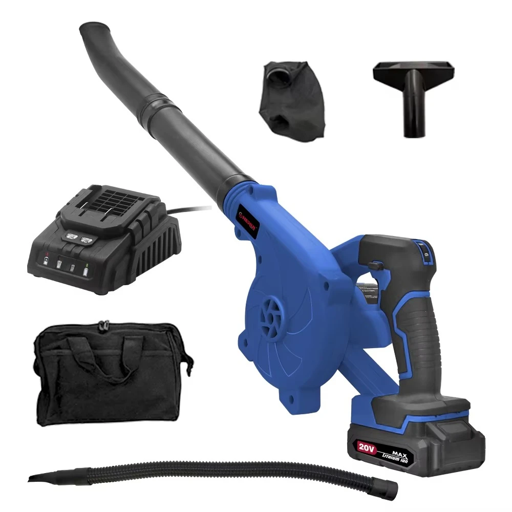

Hehui 20V Cordless Lithium Battery Powered Snow Blower 3 In 1 Garden Car Industrial Leaf Blower