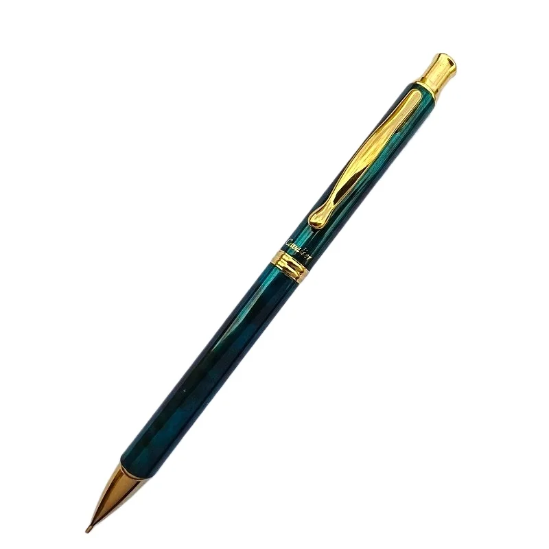 

Limited Edition Japanese PILOT Cavalier Automatic Pen Green Gold Marble Pattern HB 0.5mm Japanese Stationery Mechanical Pencil