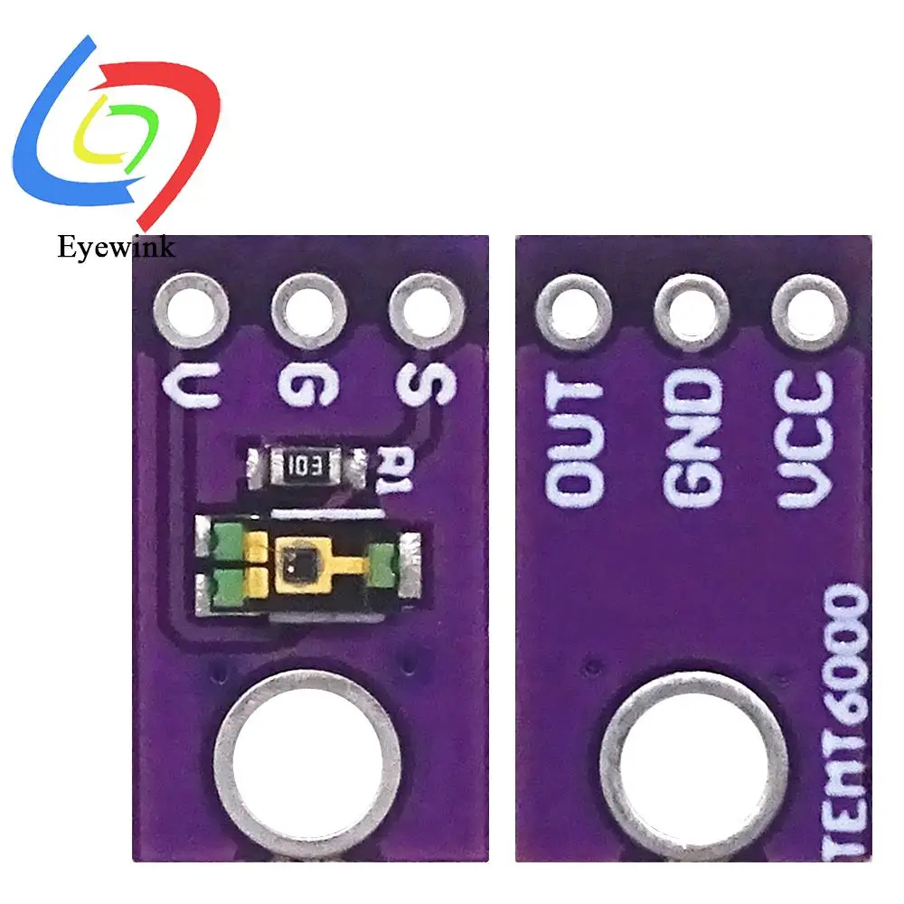 Modul Intensitas Cahaya Analog Sensor Cahaya Lingkungan TEMT6000 Untuk Arduino