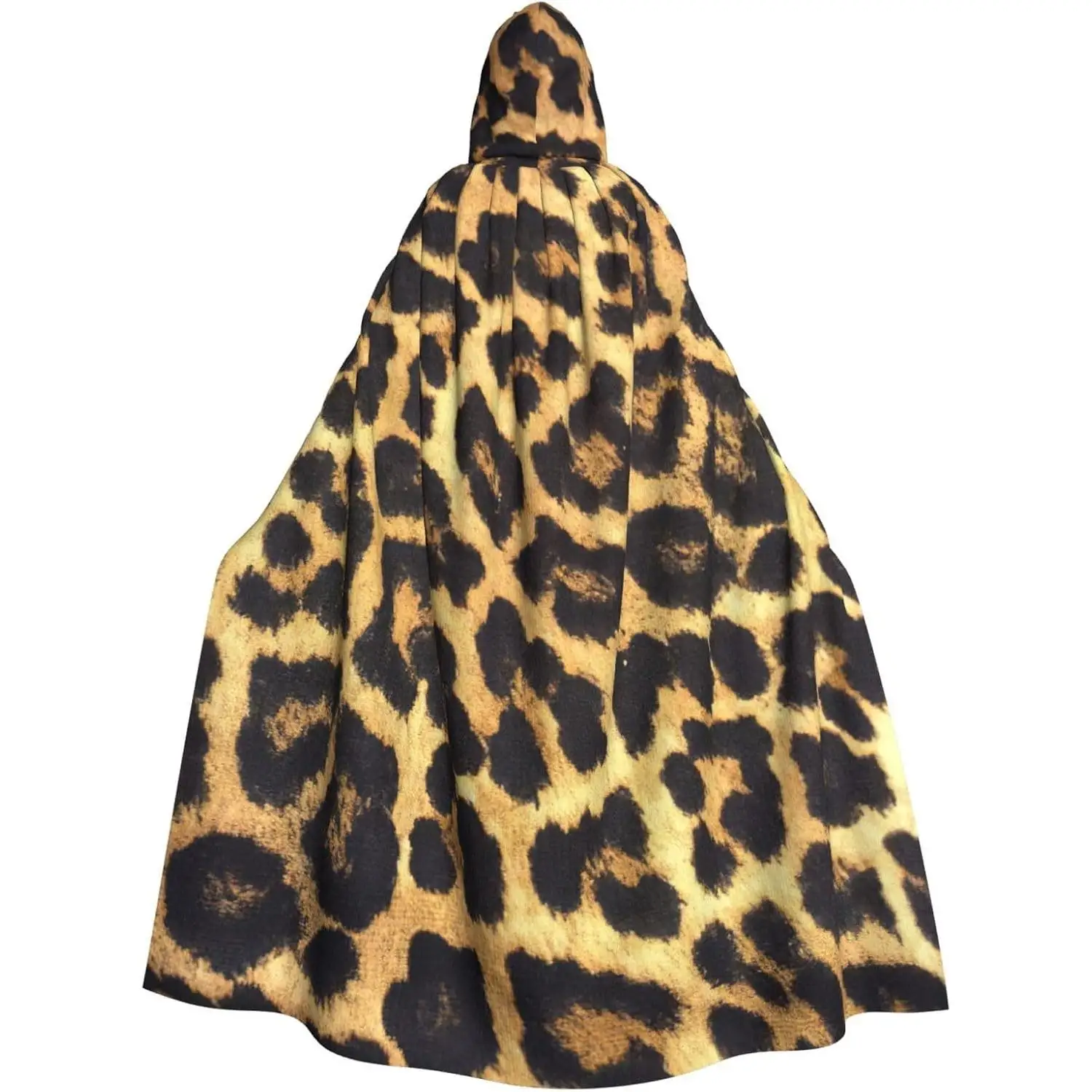 

Unisex robes capes Adult Leopard Print Print Hooded Cloak for Cosplay Halloween Carnival Costumes