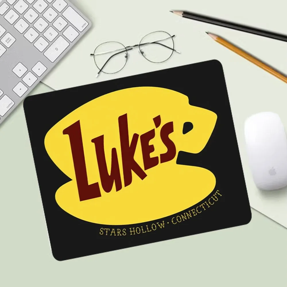 Gilmore Girls TV Mousepad Computer Desk Mat Table Keyboard Pad Laptop Cushion Non-slip Deskpad