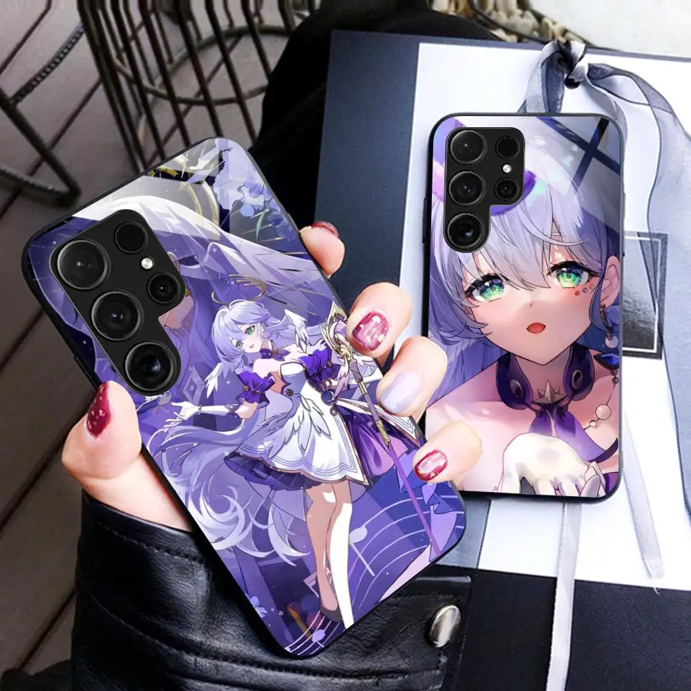 

Чехол HSR Robin Glass для мобильных телефонов Samsung Galaxy S26 S25 S24 S23 S22 S21 S20 Note20 Plus FE Ultra, цветной