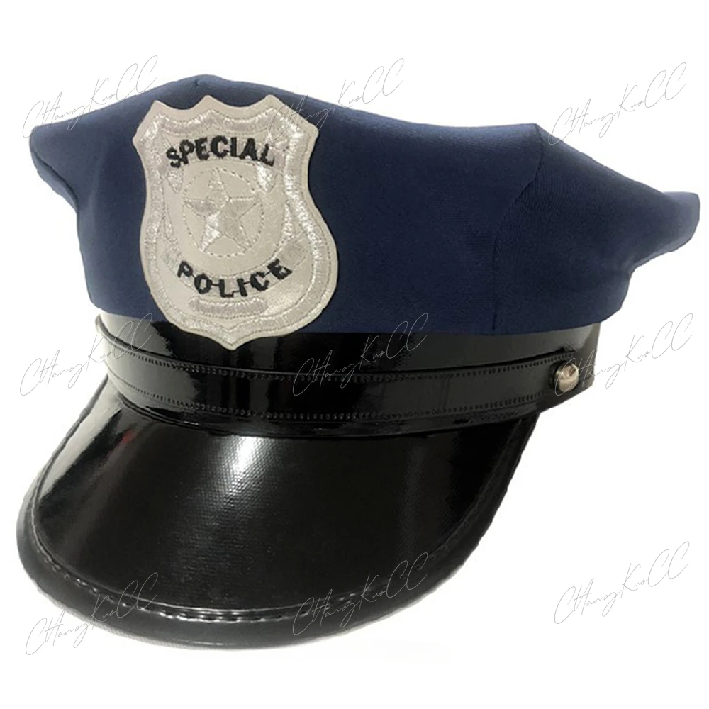 Halloween Children's Police Uniform New York Police Cosplay Costume Boy Girl Policeman Clothes Set Constabulary Party Dress Up