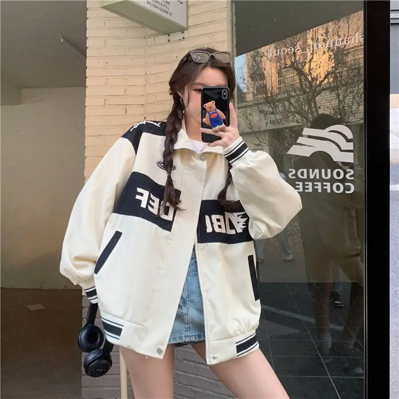 American Coat Women Retro Fashion Leisure Lapel Jacket Super Beautiful Unique 2024 New Fried Street Spring And Autumn Coat Tide.