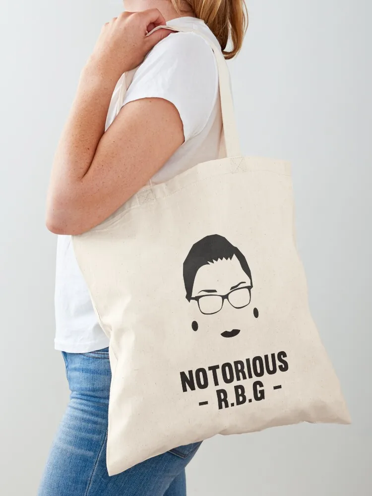 

Notorious RBG Tote Bag personalized tote Lady bags Gift bag eco bag folding
