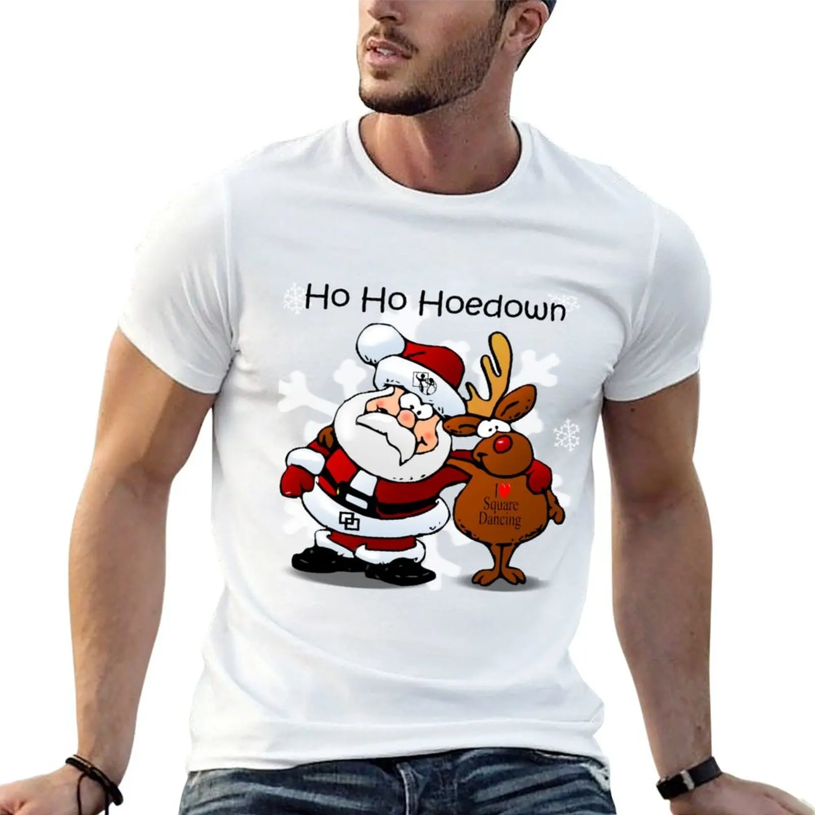 

HO HO Hoedown T-Shirt funny t shirts dark humor t shirt man cotton T-Shirt