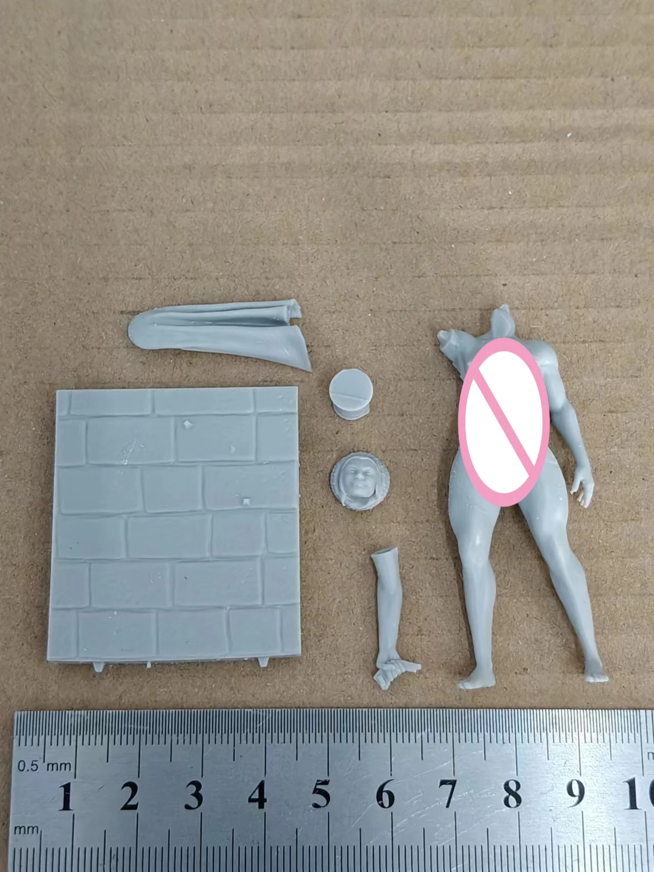 1/24 Schaal Hars beeldje Pauline Nsfw DIY twee versies Model Kit Ongemonteerd Ongeverfd Sculptuur speelgoed