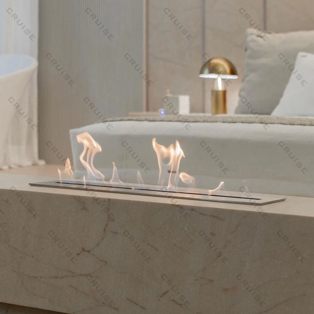 كروز غير التدخين حجم مخصص جزءا لا يتجزأ من تصميم الحفاظ على الطاقة في الهواء الطلق 800 مللي متر دليل الكحول الحيوي الإيثانول الموقد الموقد