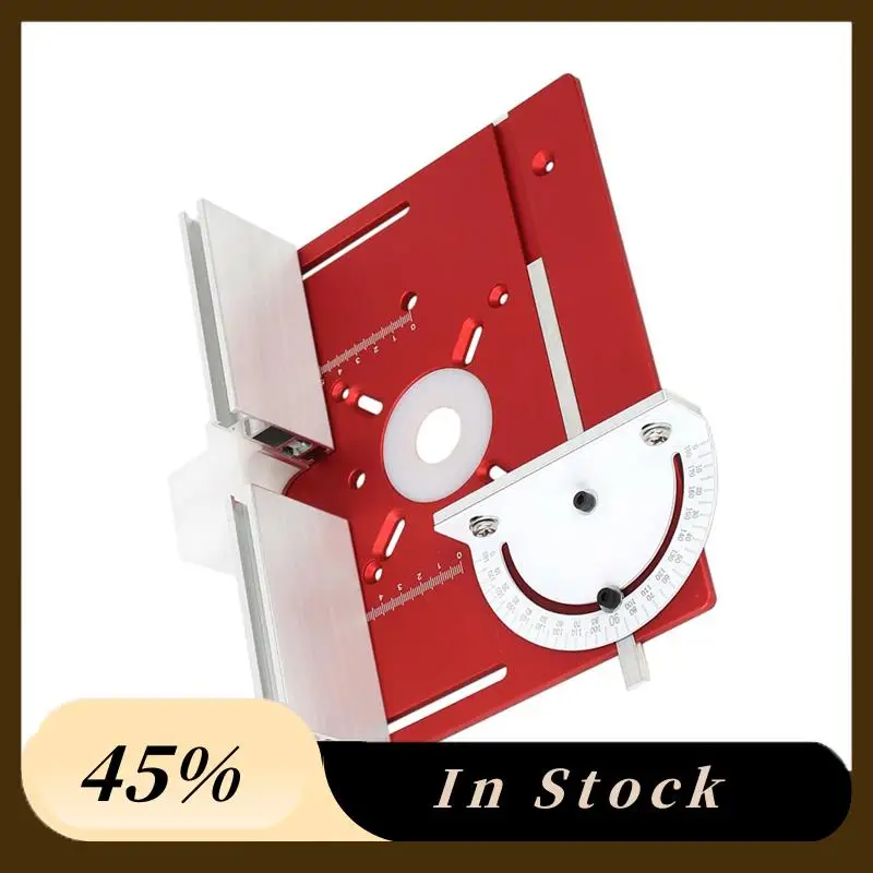 Aluminum Router Table Insert Plate Jigs Router Table Multifunctional Trimmer Engraving Machine