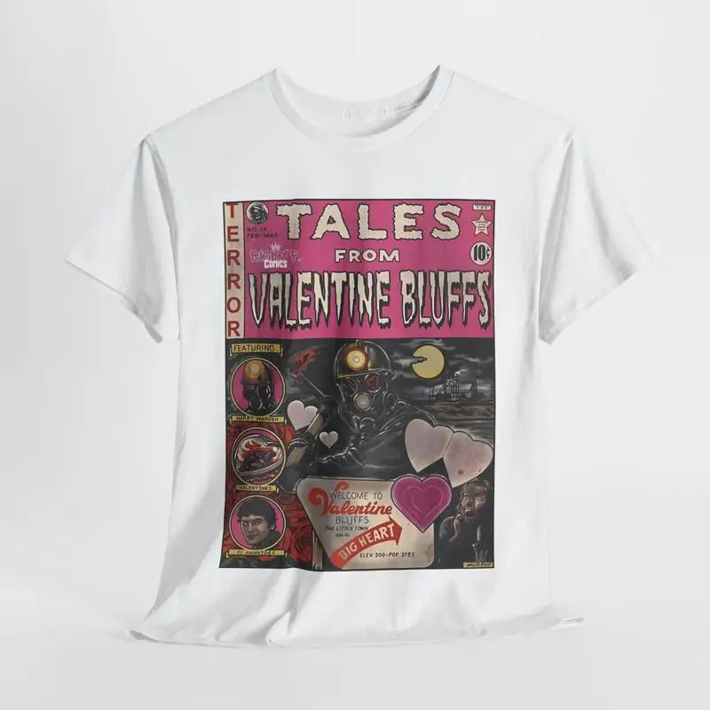 

My Bloody Valentine Horror Ricky P Comics T shirt Unisex Heavy Cotton Tee