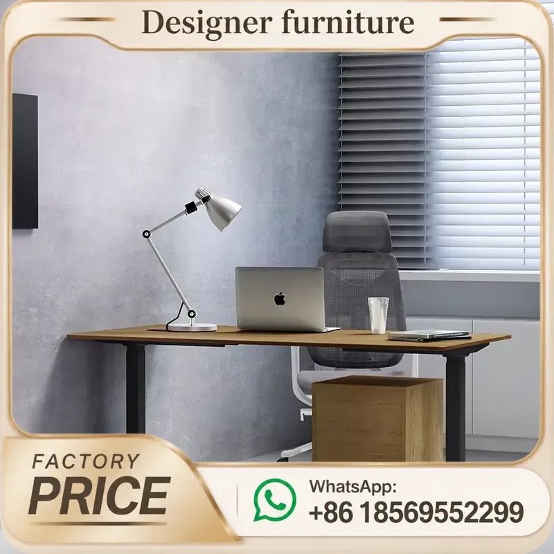 Electric Height Adjustable Standing Desk For Home Office Computer Workstation Ergonomic Lifting Table With Memory Function