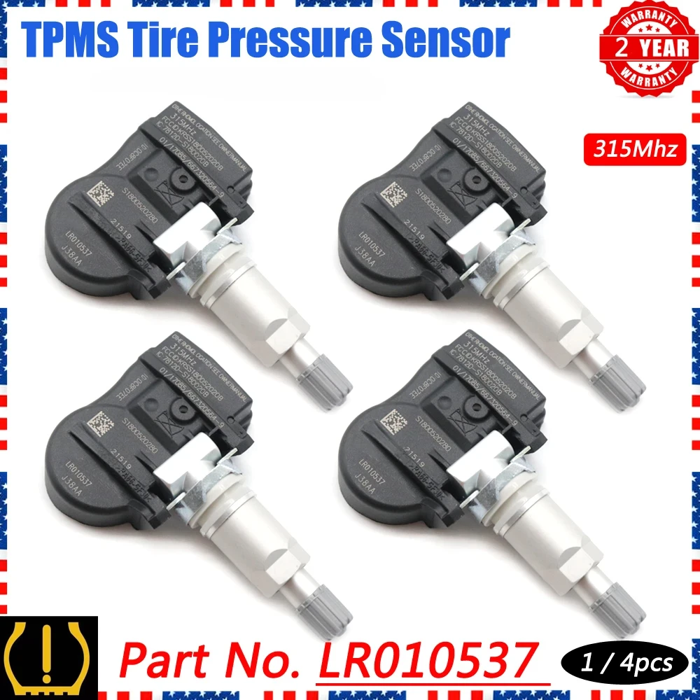 Car TPMS Tire Pressure Sensor Monitoring System LR010537 For Land Rover LR4 Range Rover Sport Evoque Jaguar F-Type XJ XJR 315Mhz