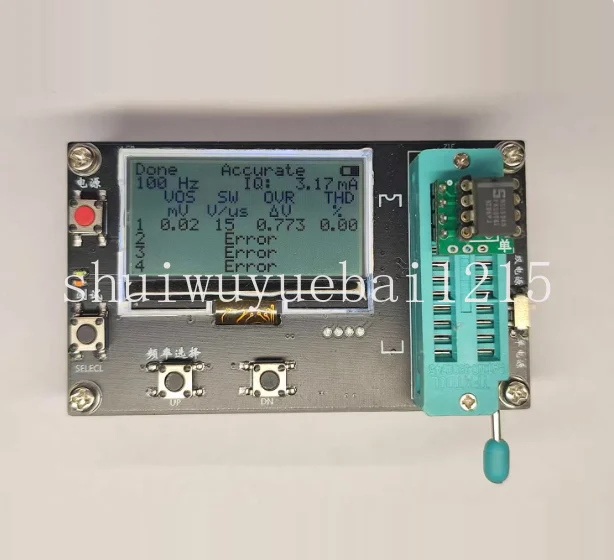

1~ 4 Universal Operational Amplifier Tester/ Detector