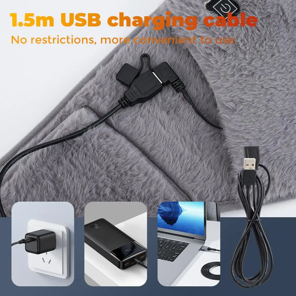 NEW Heating Uterus Warming Belt Abdominal Massage Warmer Protection Graphene Warming USB Charging Heating Artifact Cold Wai Q3I7