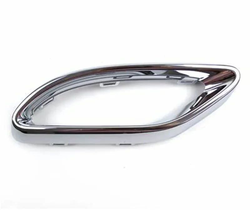 Rear Exhaust Pipe Chrome Trim Bezel for Mercedes-Benz W205 C260 C200 C180 W177 A180 A260 A200 15-20