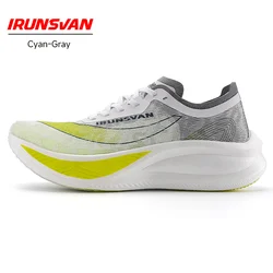 IRUNSVAN, zapatillas de carreras para correr y maratón con placa de carbono, soporte estable profesional, zapatillas de rebote ultraligeras con alivio de golpes 028 ﻿