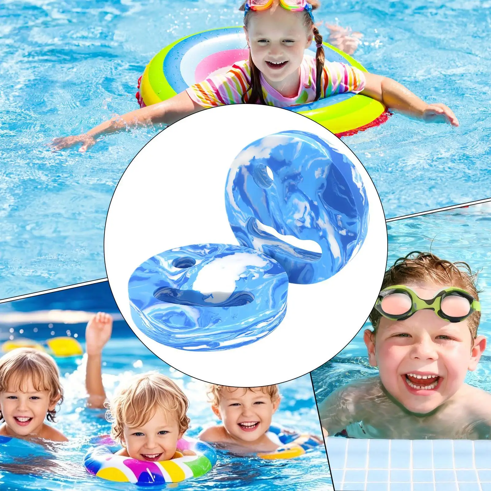 Tabla de natación flotador de mano para entrenamiento de natación, equipo acuático auxiliar, accesorios de piscina para practicar al aire libre