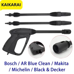Turbo High Pressure Car Washing Machine Spray Gun Spray Gun Nozzle Jet Water Gun Spear Stick for Black Decker AR Blue Clean