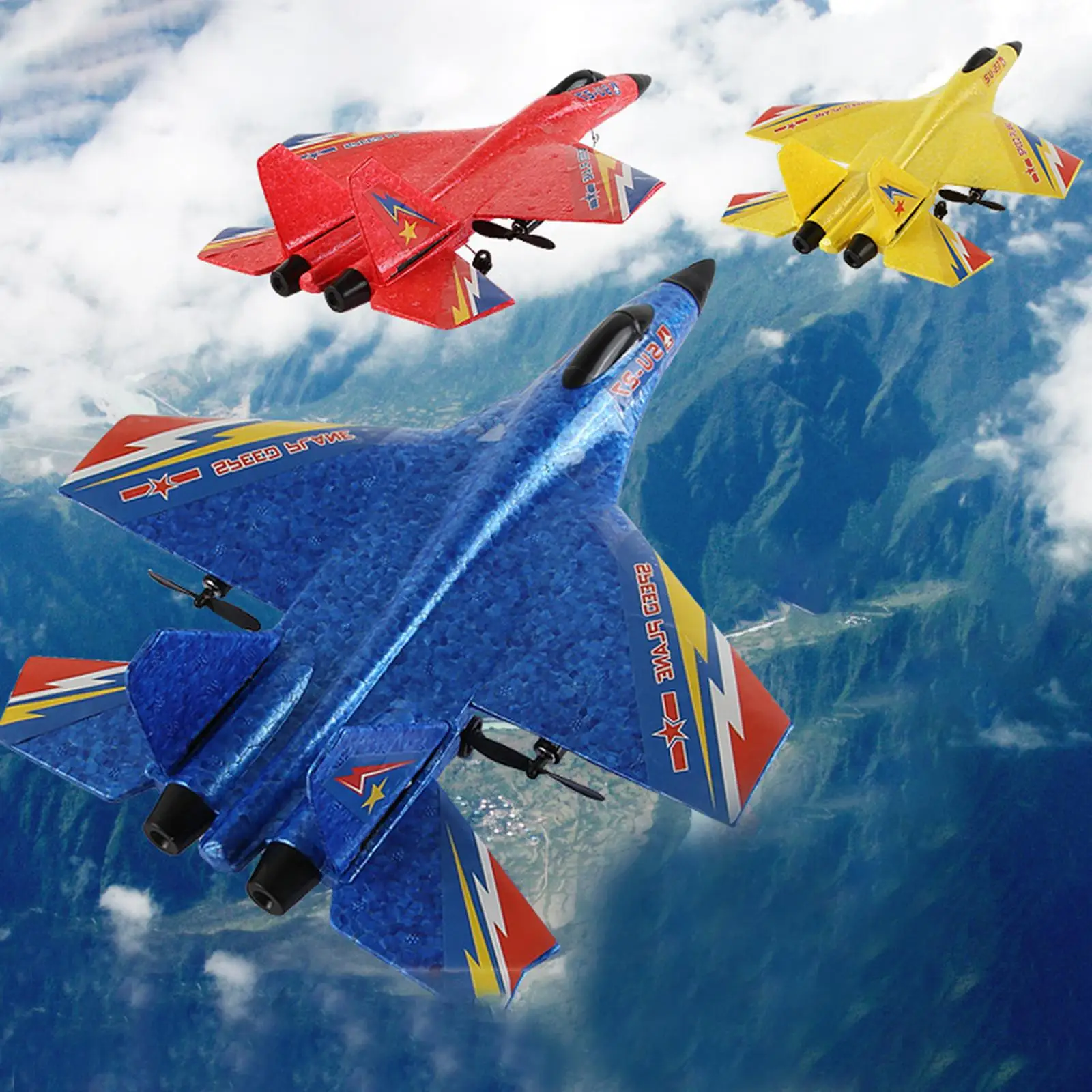 2.4G SU27 Remote Control Airplane Ready to Fly EPP Foam for Kids Adult Toys