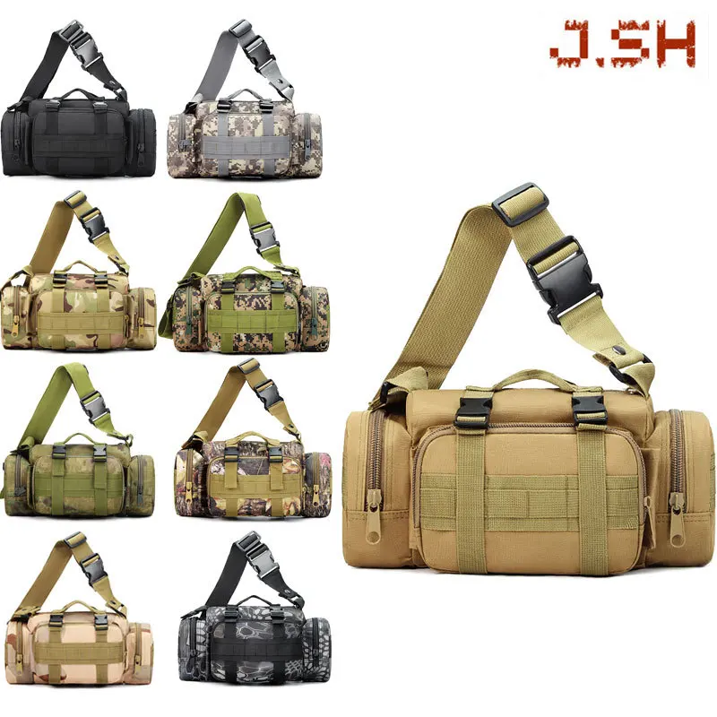 

Men's Tactics Waist Pack Men Fanny Pack High Quality Nylon Belt Pocket Military Messenger Hunt Waist