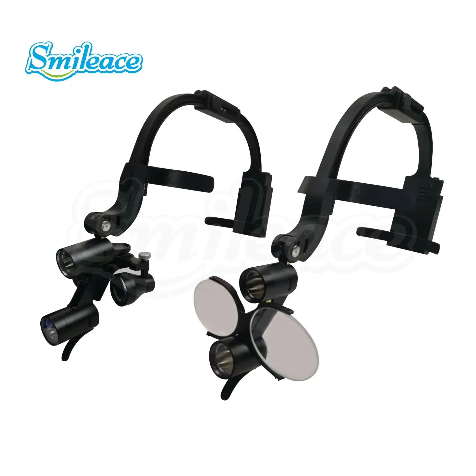 Dental LED Headlight 2.5X 3.5X Lamp Surgical Headlight Magnification Binocular Loupes For Dentist Lab Instrument