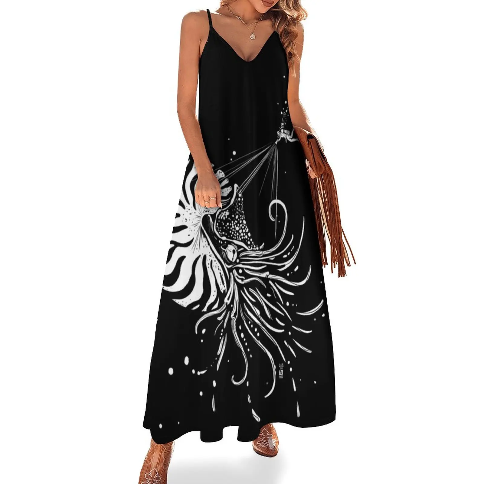 Nautilus Dominus Sleeveless Dress Women's long dress birthday dress for women luxury 2023