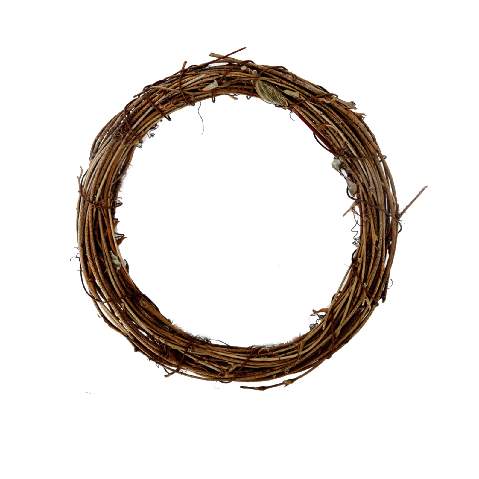 Vine Branch Wreath for DIY Craft Solid Durable Craft Wedding Decor for Christmas Holidays Wedding