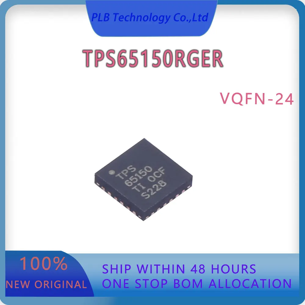 Original Stock TPS65150 Electronic TPS65150RGER IC Chip VQFN-24 Integrated Circuit Compact LCD Bias Power Supply New