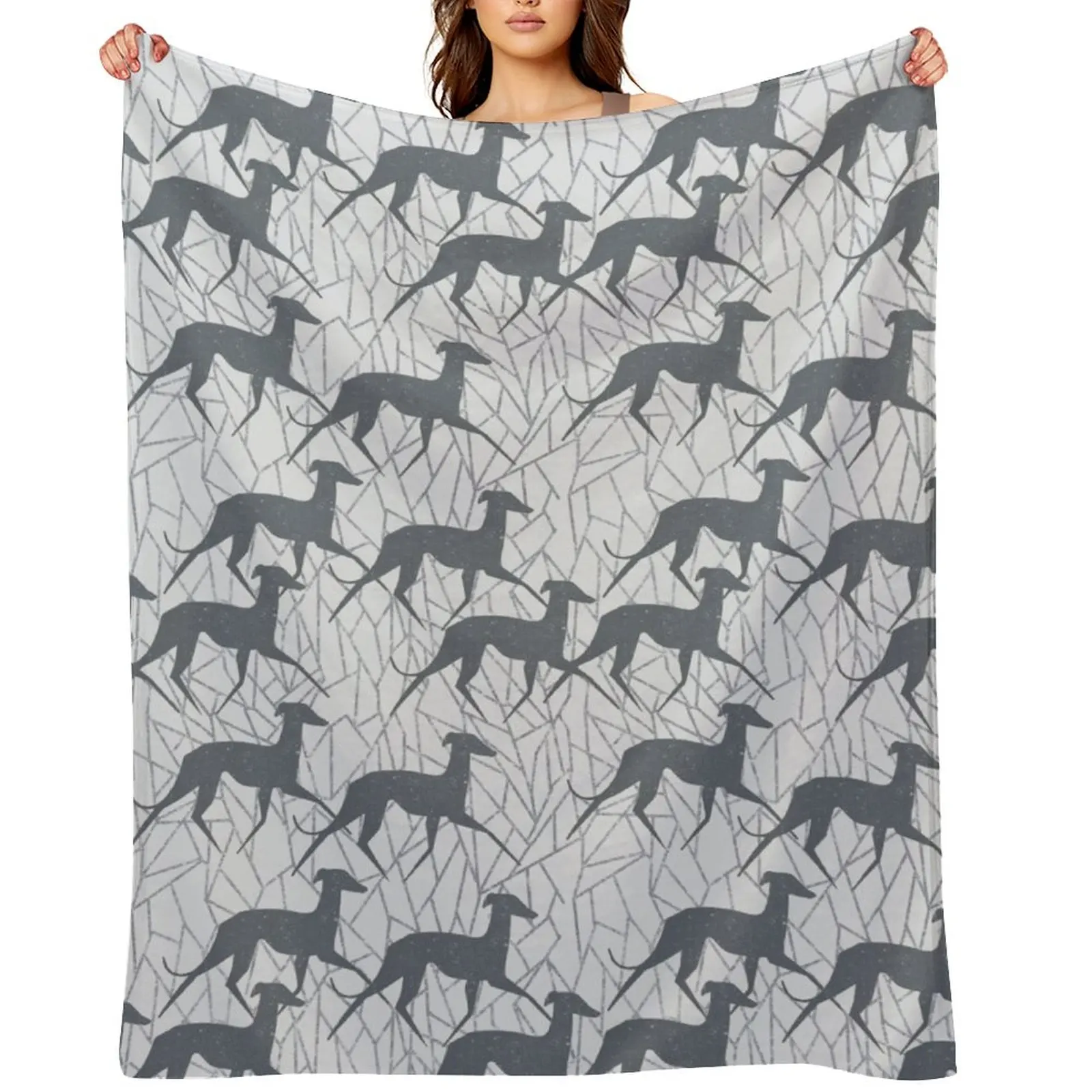 

Italian Greyhounds Throw Blanket Soft Big Blankets For Bed Luxury Designer halloween Blankets