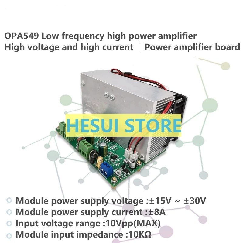 

OPA549 Module Voltage controlled constant current source Constant voltage source AC current source High voltage high current VI