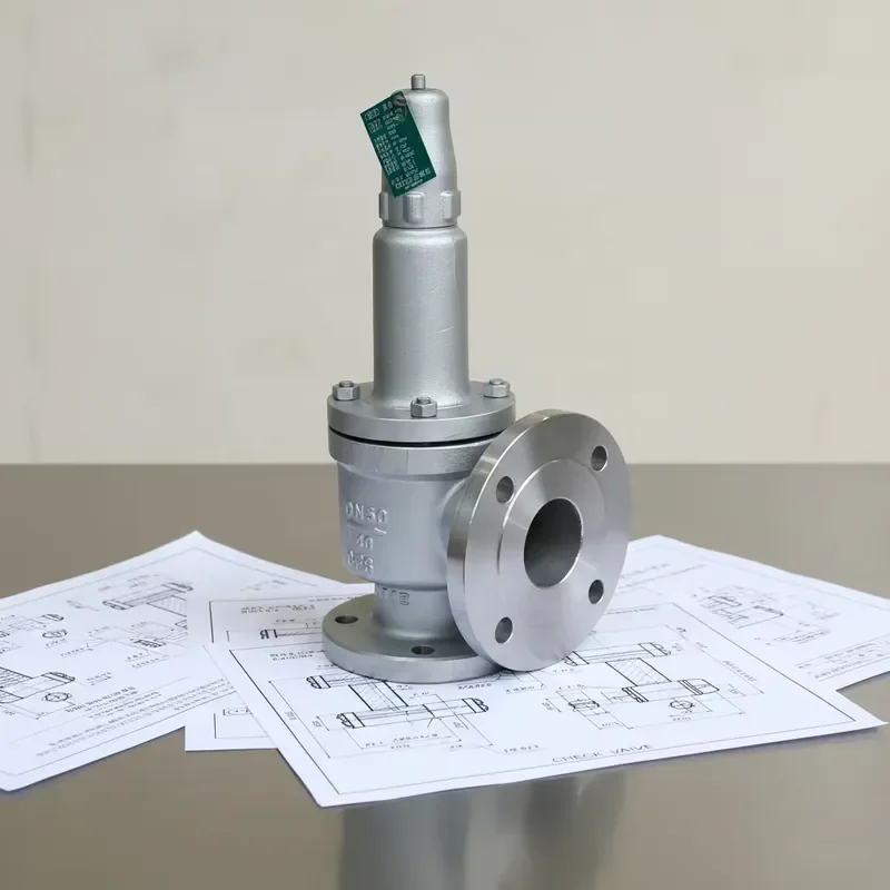 WSQ Valve High Pressure Pressure Relief Valves AQ204 Carbon Steel CS Stainless Steel SS Spring Loaded Flange Safety Valve