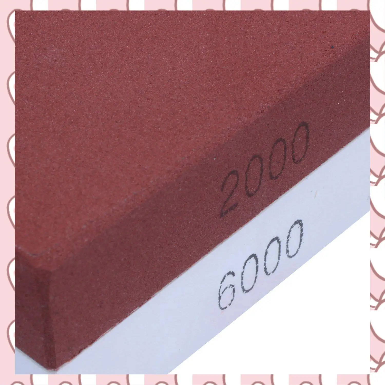 

Точильный камень HHTL, 2 шт., точильный камень 2-в-1, точильный камень, точилка для ножей, резиновый держатель в комплекте - зернистость 400/1000, 2000/60