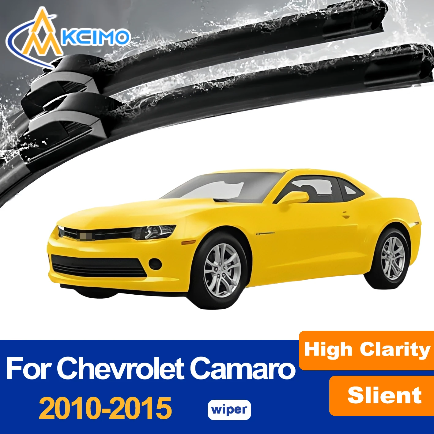 

2 шт. щетки стеклоочистителя прочные аэро передние дворники для Chevrolet Camaro 2010 2011 2012 2013 2014 2015 без полос