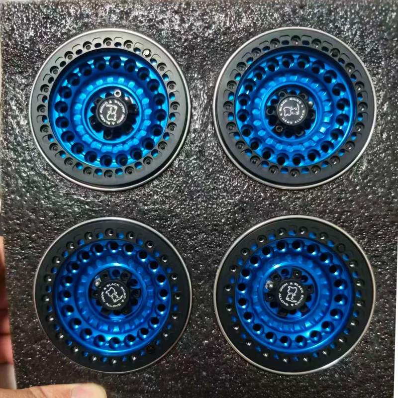 4PCS 2.2 Inch Rhino Metal Locking Wheel Hub for 1/10 RC Crawler Car Traxxas TRX4 SCX10 RC4WD D90 D110 TRX6 G63 Tank 300 Wrangler